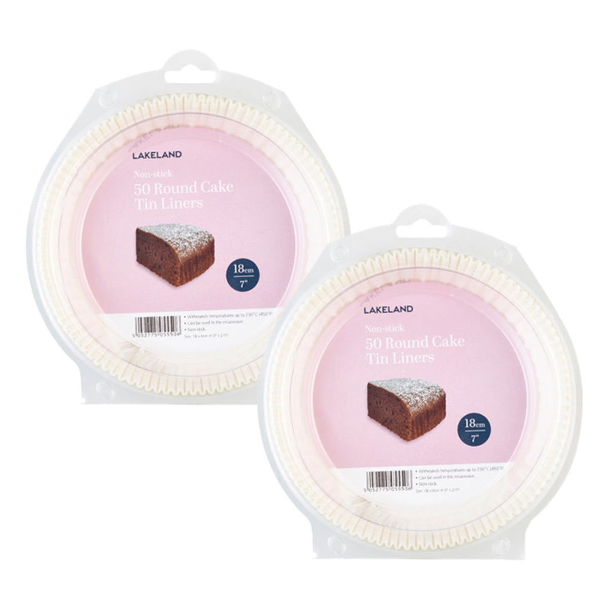 pk2  50 Lakeland 18cm Dia. Cake Tin Line