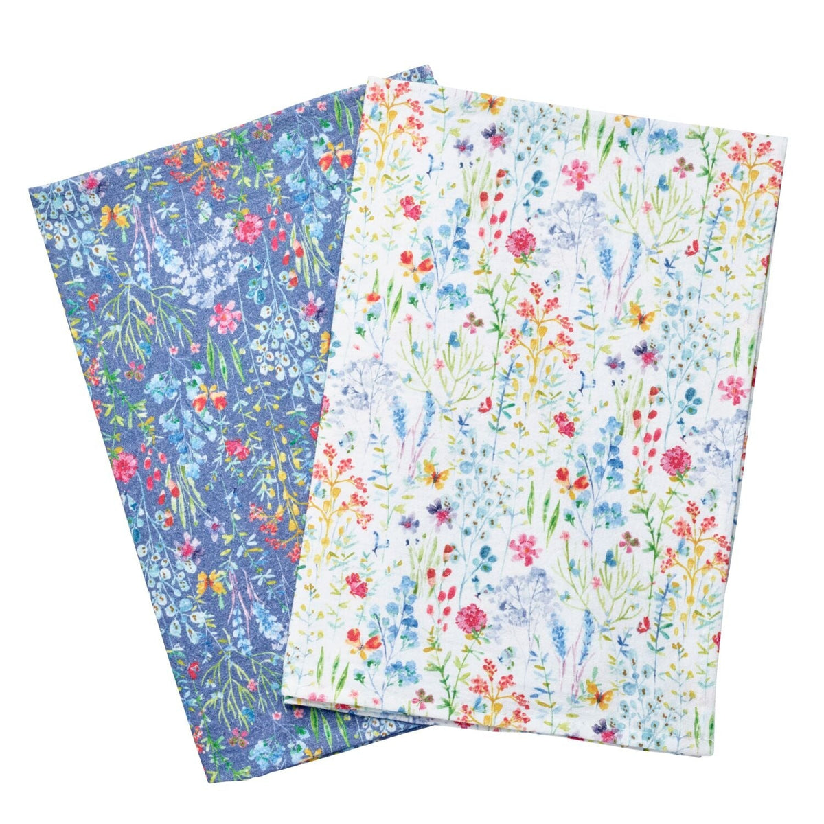 Lakeland Summer Meadow Tea Towels – Pack of 2