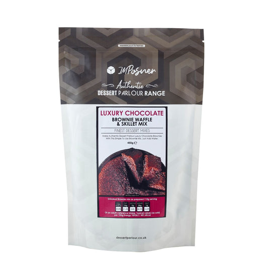 Dessert Parlour Luxury Chocolate Brownie Waffle and Skillet Mix