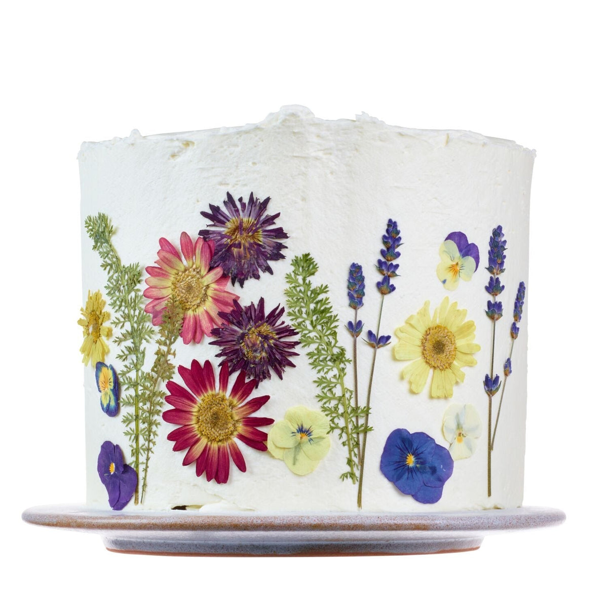 Edible Pressed Flowers and Leaves