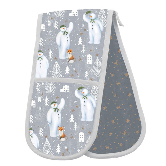 The Snowman Double Oven Glove