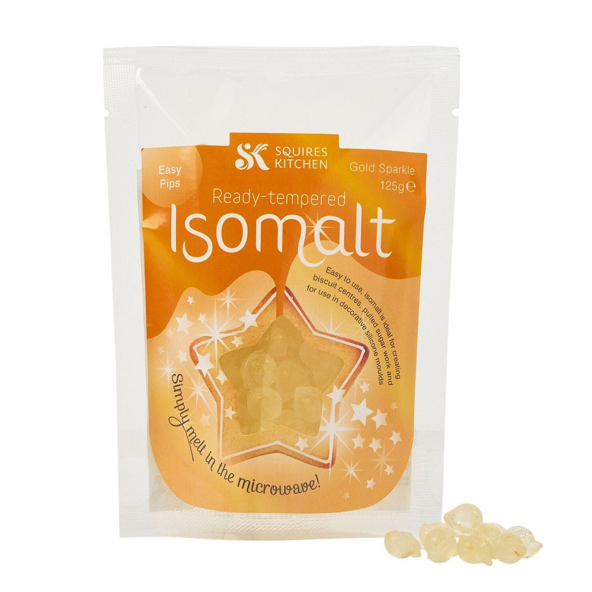 Isomalt Pips Gold