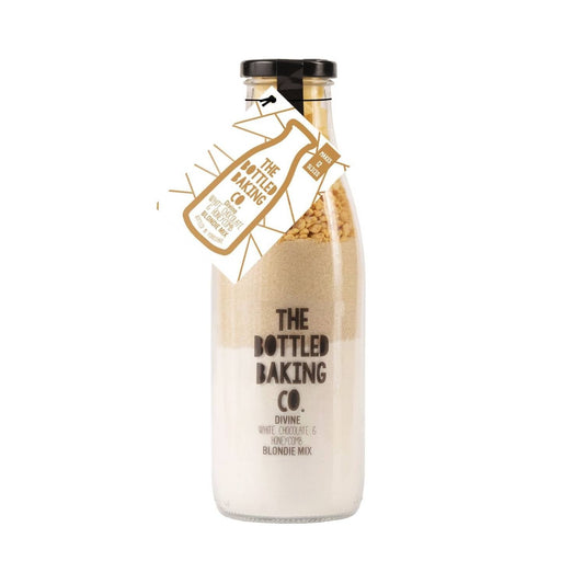 White Chocolate and Honeycomb Blondie Bottled Baking Mix 530g