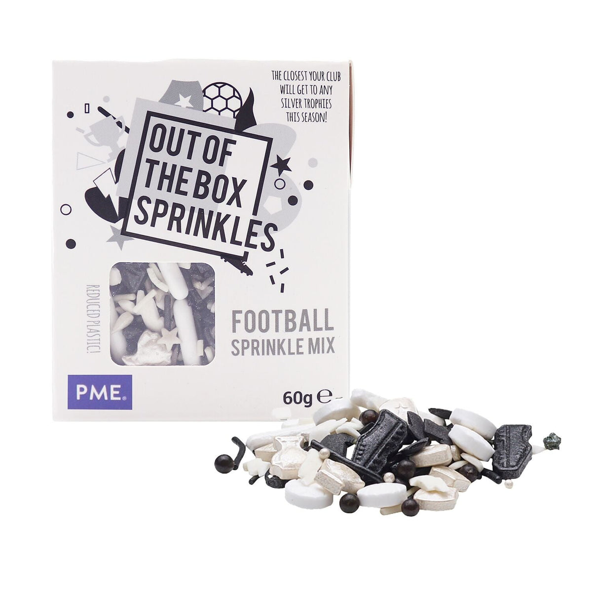 PME Out the Box Football Sprinkles 60g