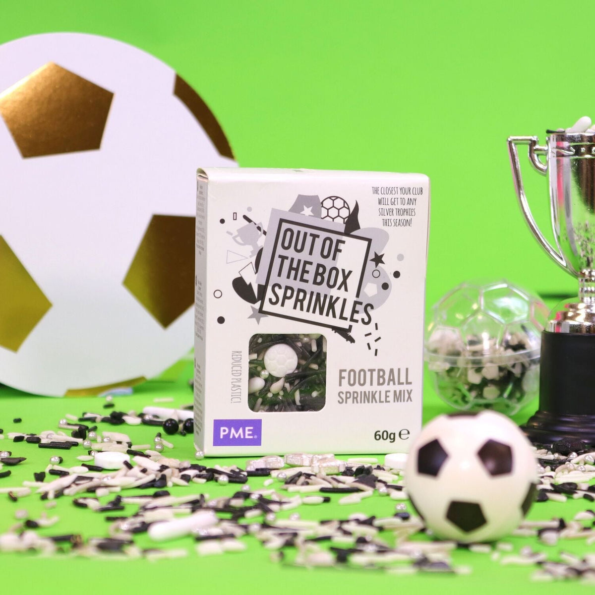 PME Out the Box Football Sprinkles 60g