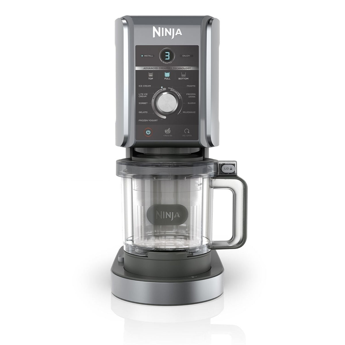Ninja CREAMi Deluxe 10-in-1 Ice Cream and Frozen Drink Maker NC501UK