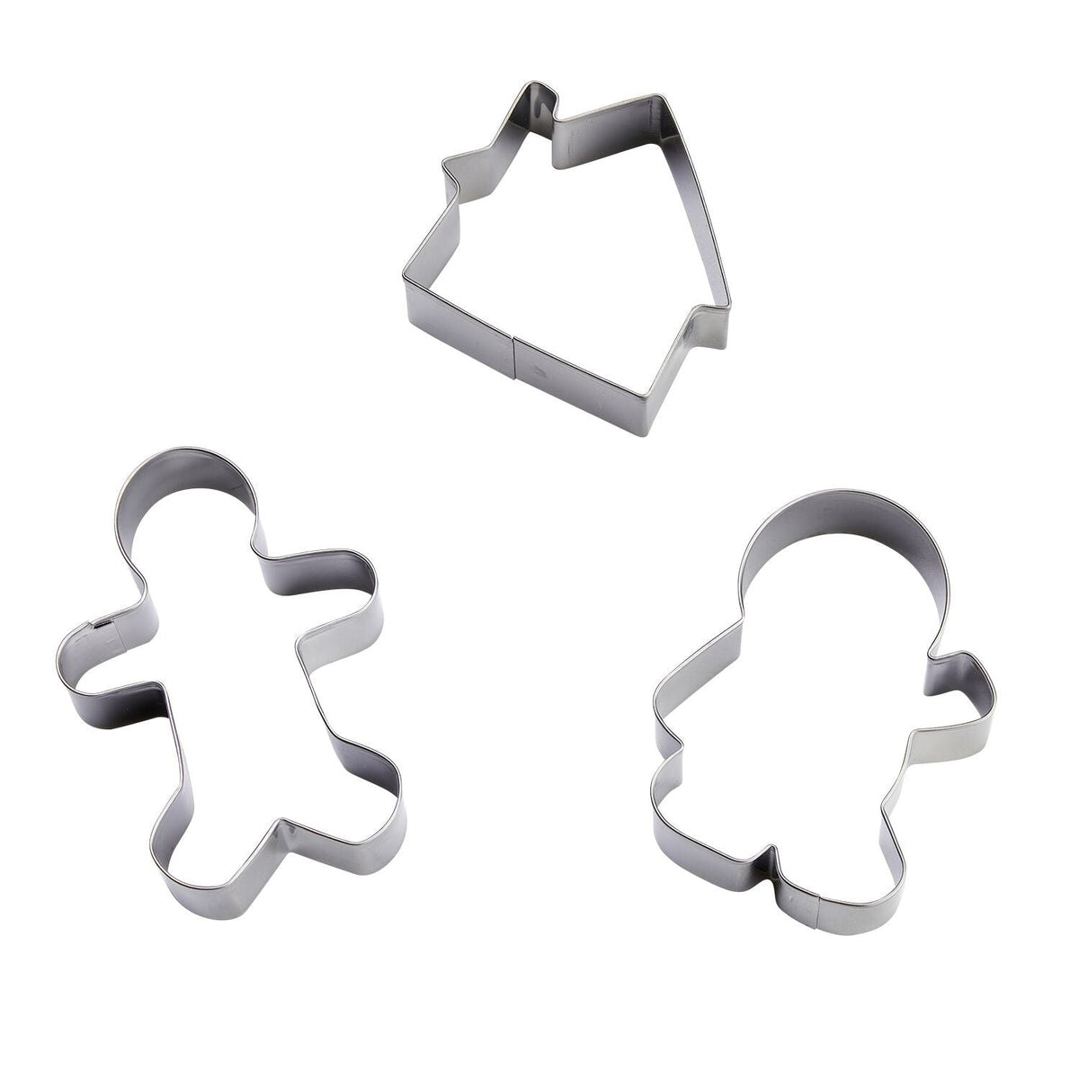 Lakeland Gingerbread Cookie Cutters – Pack of 3