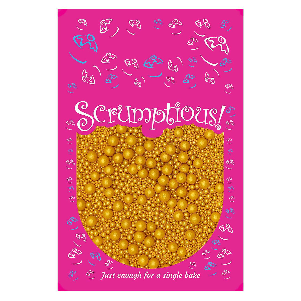 Pearl Mix High Shine Gold Sugar Pearls