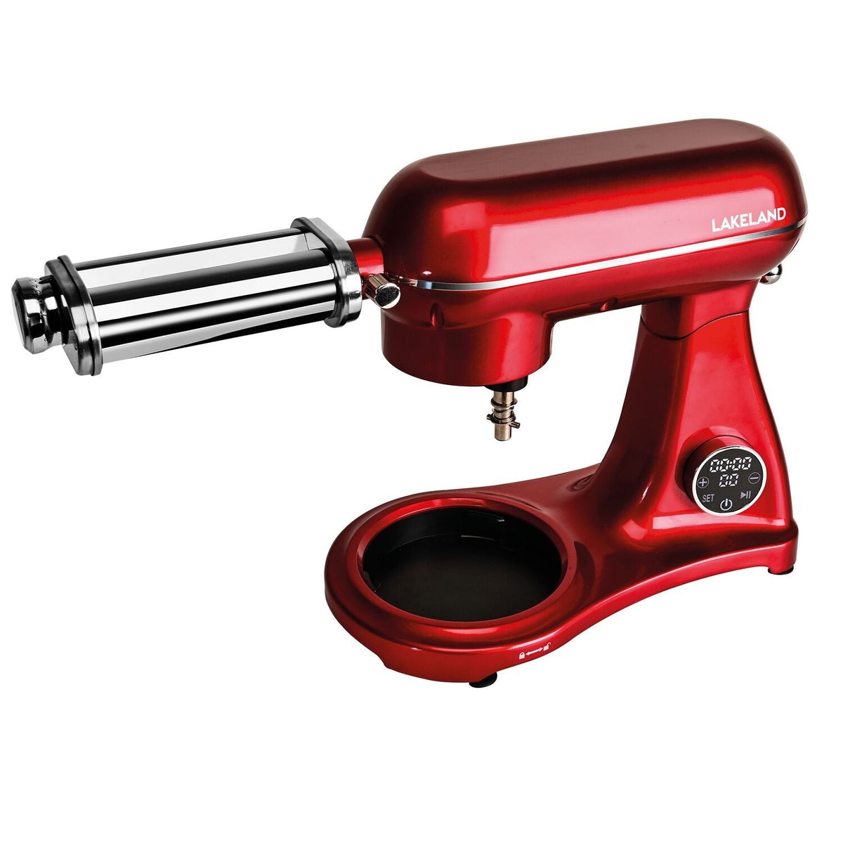 Lakeland Deluxe 6.5 Litre Stand Mixer Red