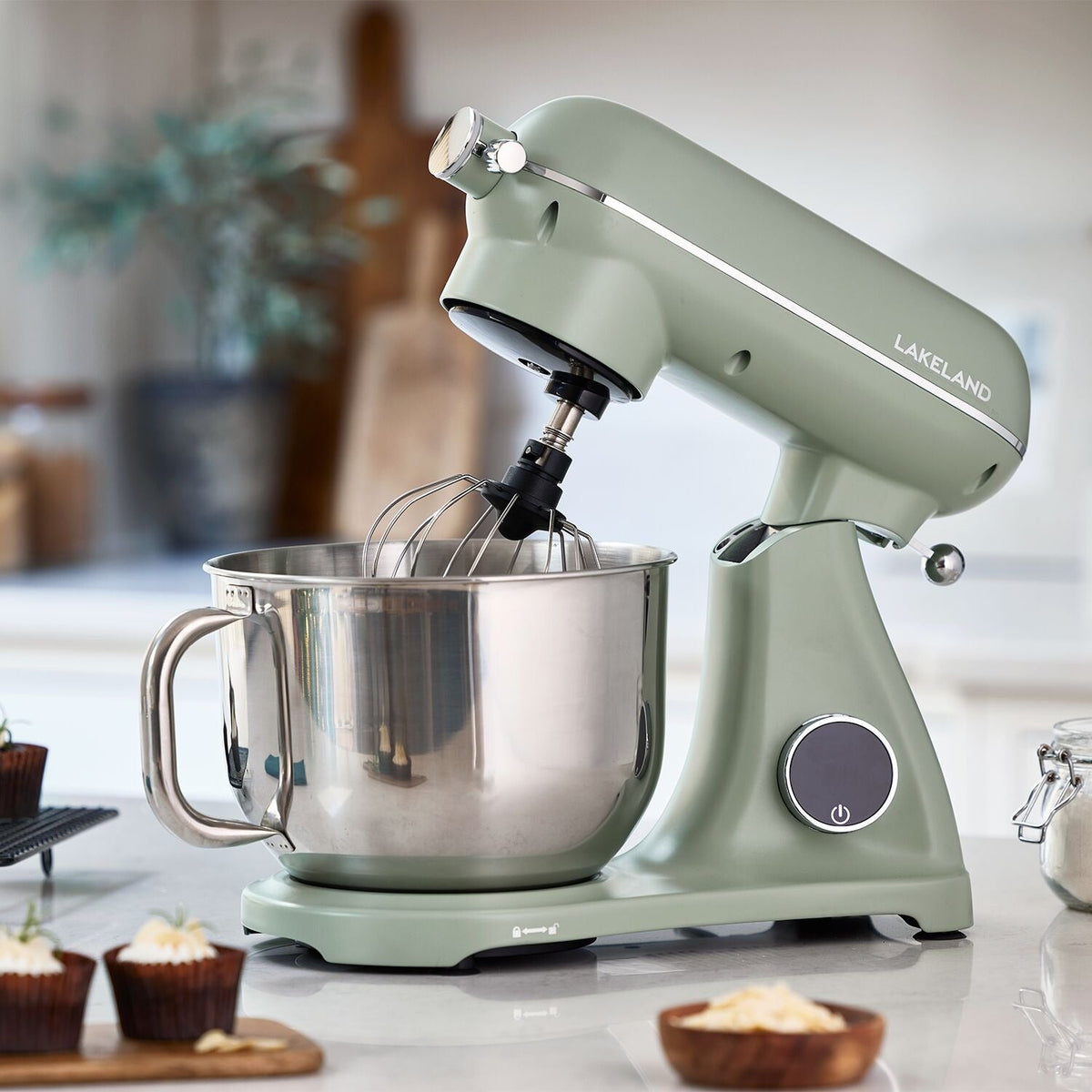 Lakeland Deluxe 6.5 Litre Stand Mixer Sage