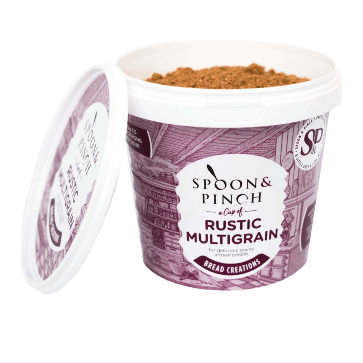 Spoon & Pinch Rustic Multigrain Bread Creation - 500g