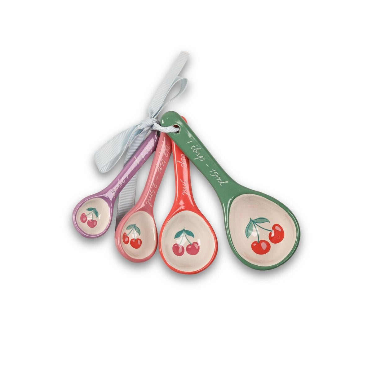 Lakeland Cherry Measuring Spoons – Set of 4