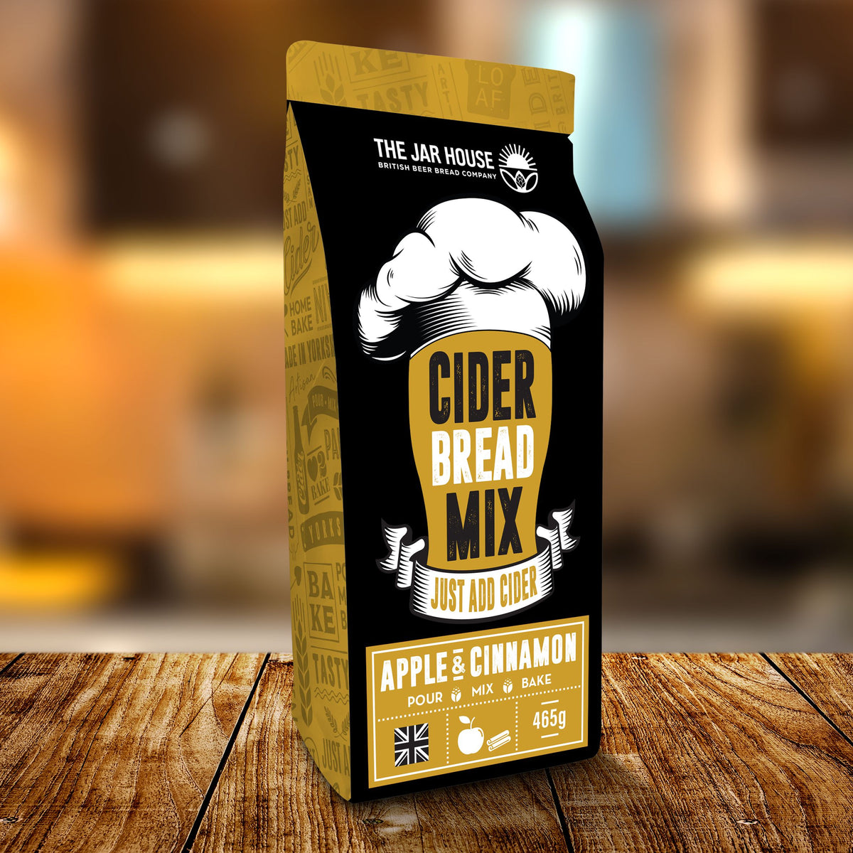 The Jar House Cider Apple and Cinnamon Bread Mix 465g