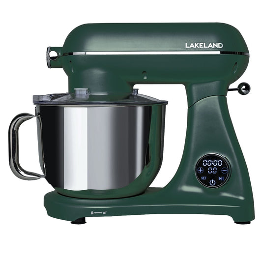 Lakeland Deluxe 6.5L Stand Mixer – Forest Green
