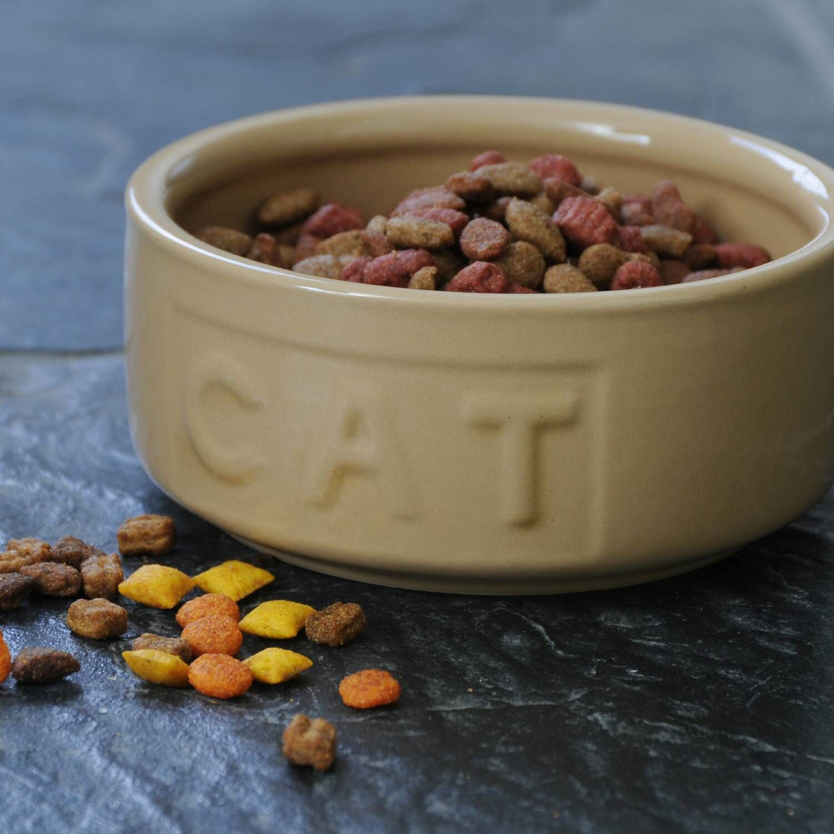 Mason Cash Cane Lettered Cat Bowl - 13cm