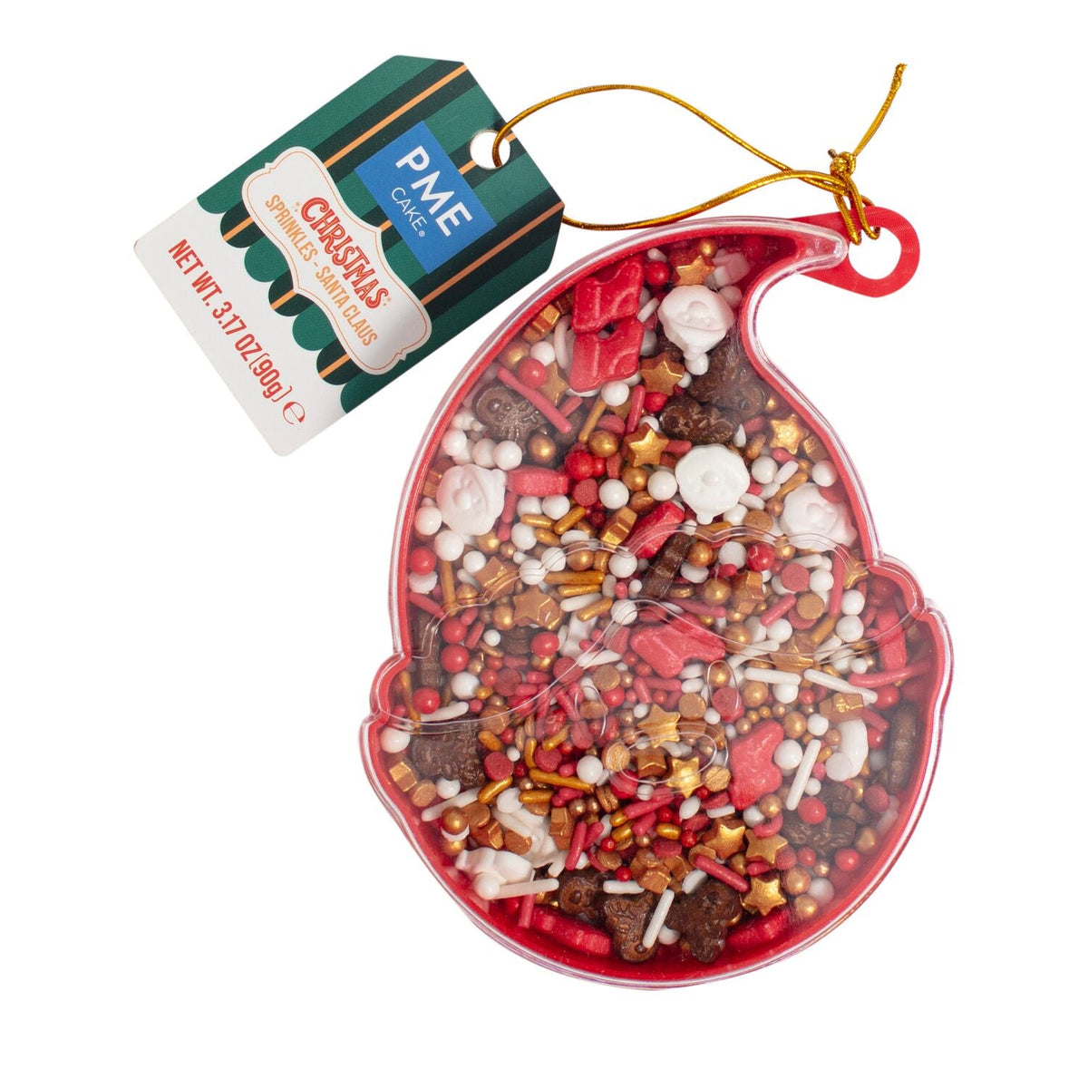 PME Santa Shaped Sprinkles