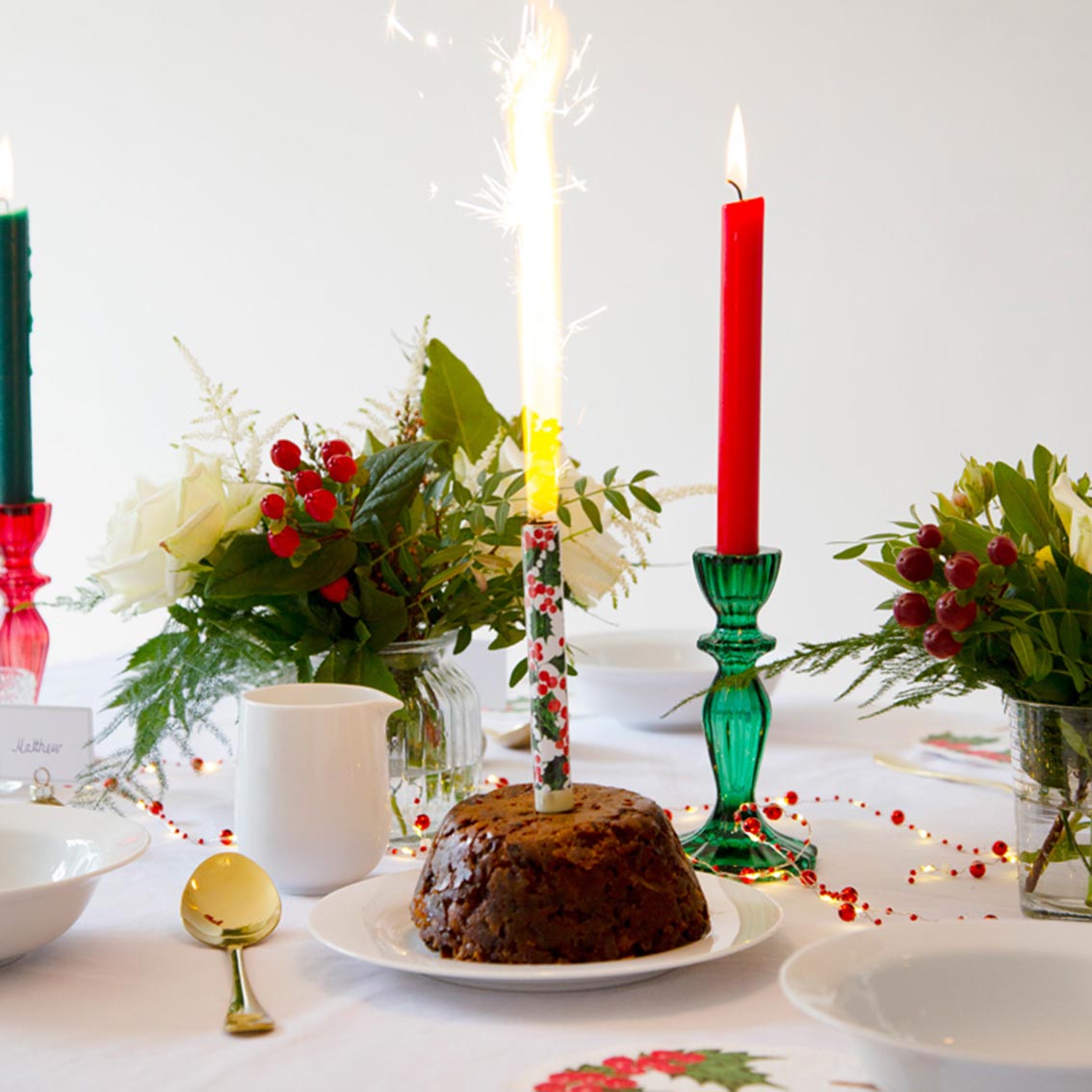 Talking Tables Christmas Holly Fountain