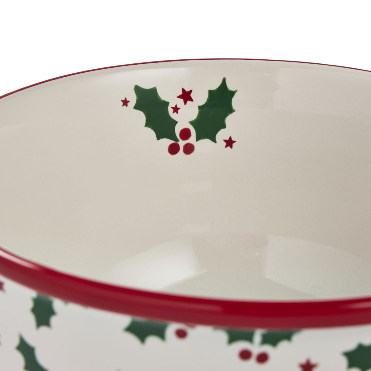 Lakeland Christmas Holly Mixing Bowl
