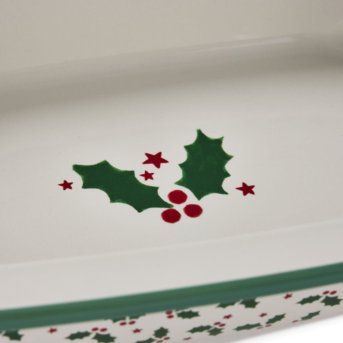 Lakeland Christmas Holly 24cm Pie Dish