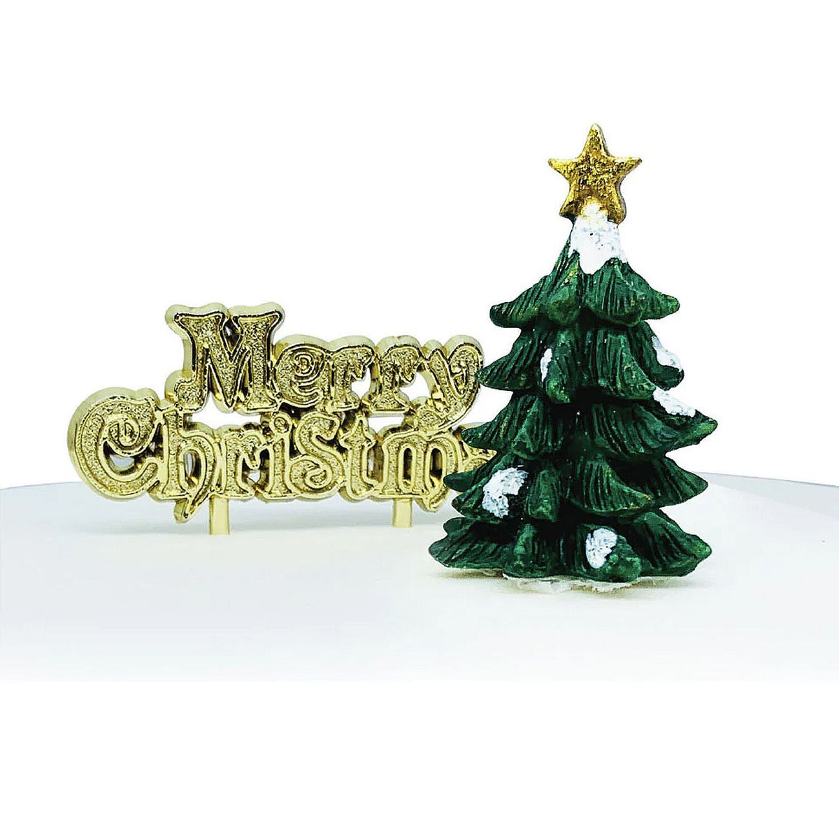 Tree Resin Cake Topper – Pack of 2