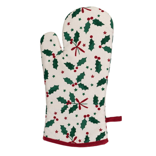 Lakeland Christmas Holly Oven Glove