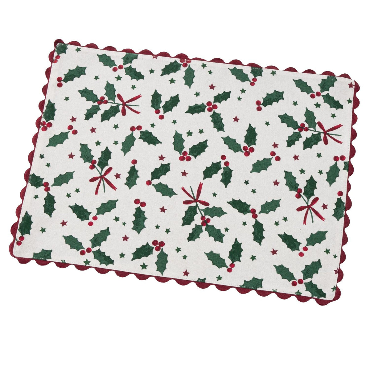 Lakeland Christmas Holly Placemats – Pack of 2
