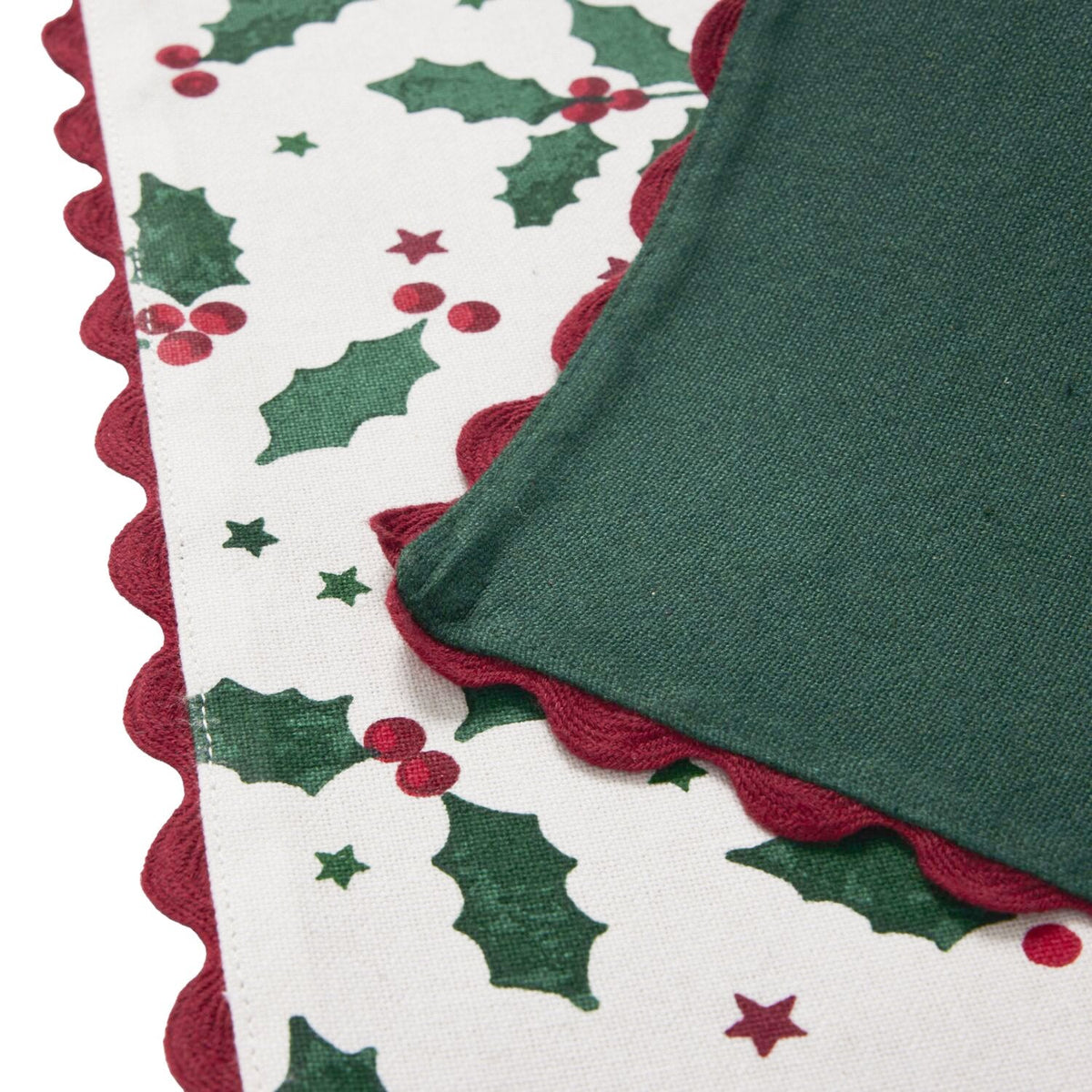 Lakeland Christmas Holly Placemats – Pack of 2