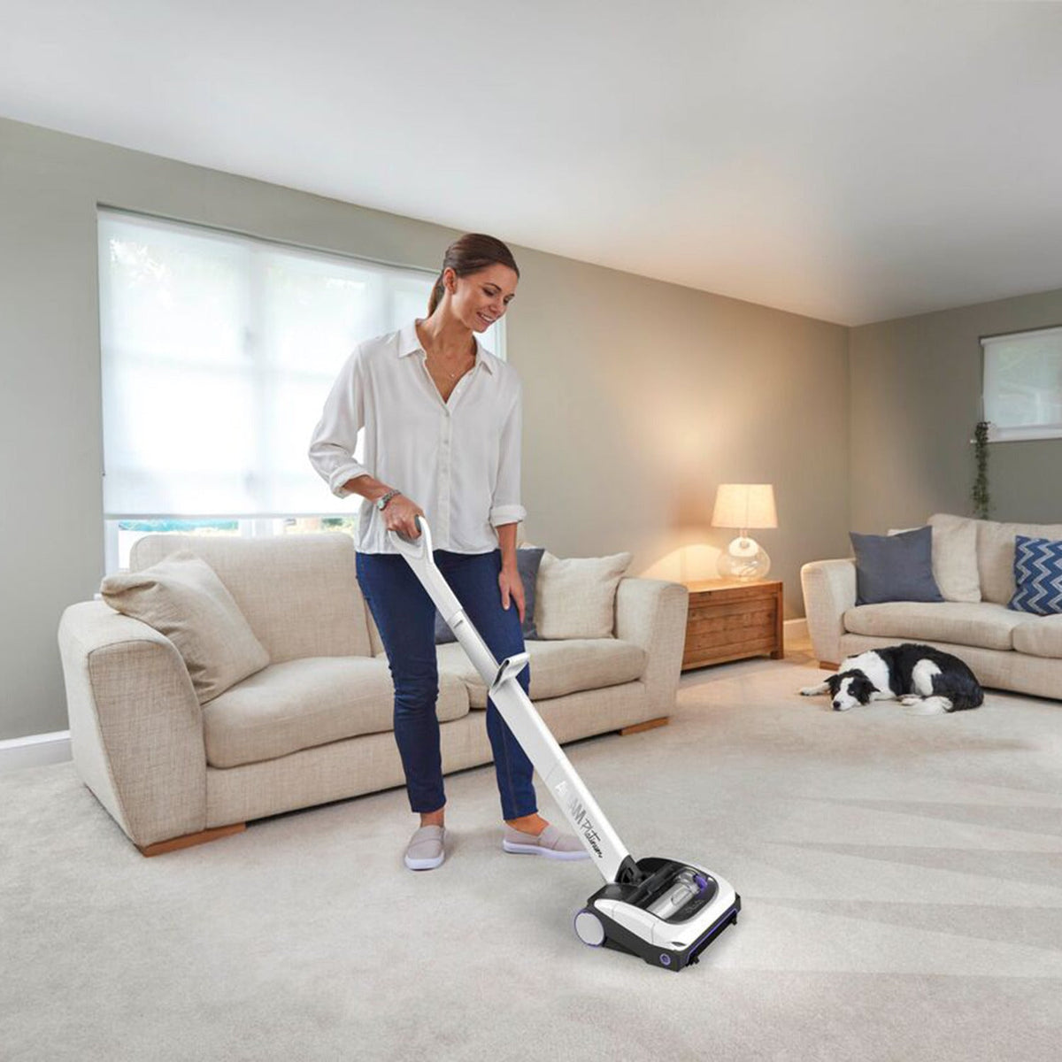 Gtech AirRAM Platinum Cordless Vacuum and Gtech Cordless Handheld Vacuum Bundle