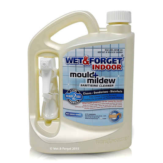 Wet & Forget Indoor Mould and Mildew Remover Spray 2 Litre
