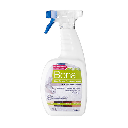 Bona Antibacterial Hard Floor Cleaner Spray 1L