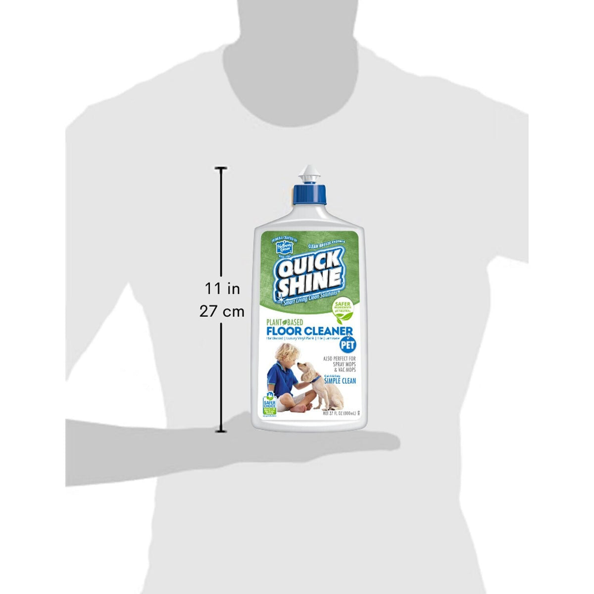 Quick Shine Plant-Based Pet-Friendly Floor Cleaner