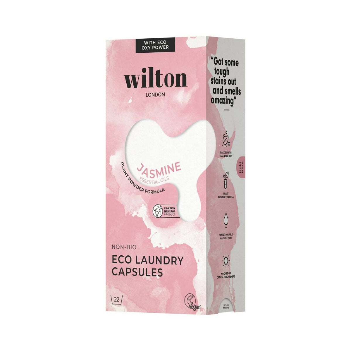 Wilton London Jasmine Eco Laundry Capsules