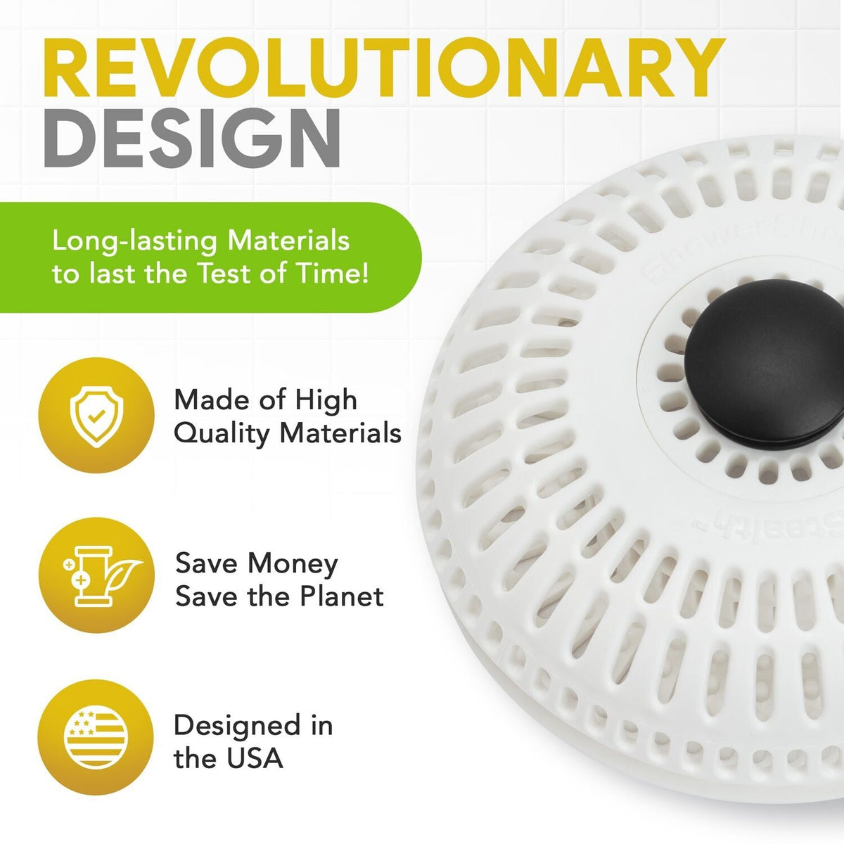 ShowerShroom Stealth Drain Hair Catcher