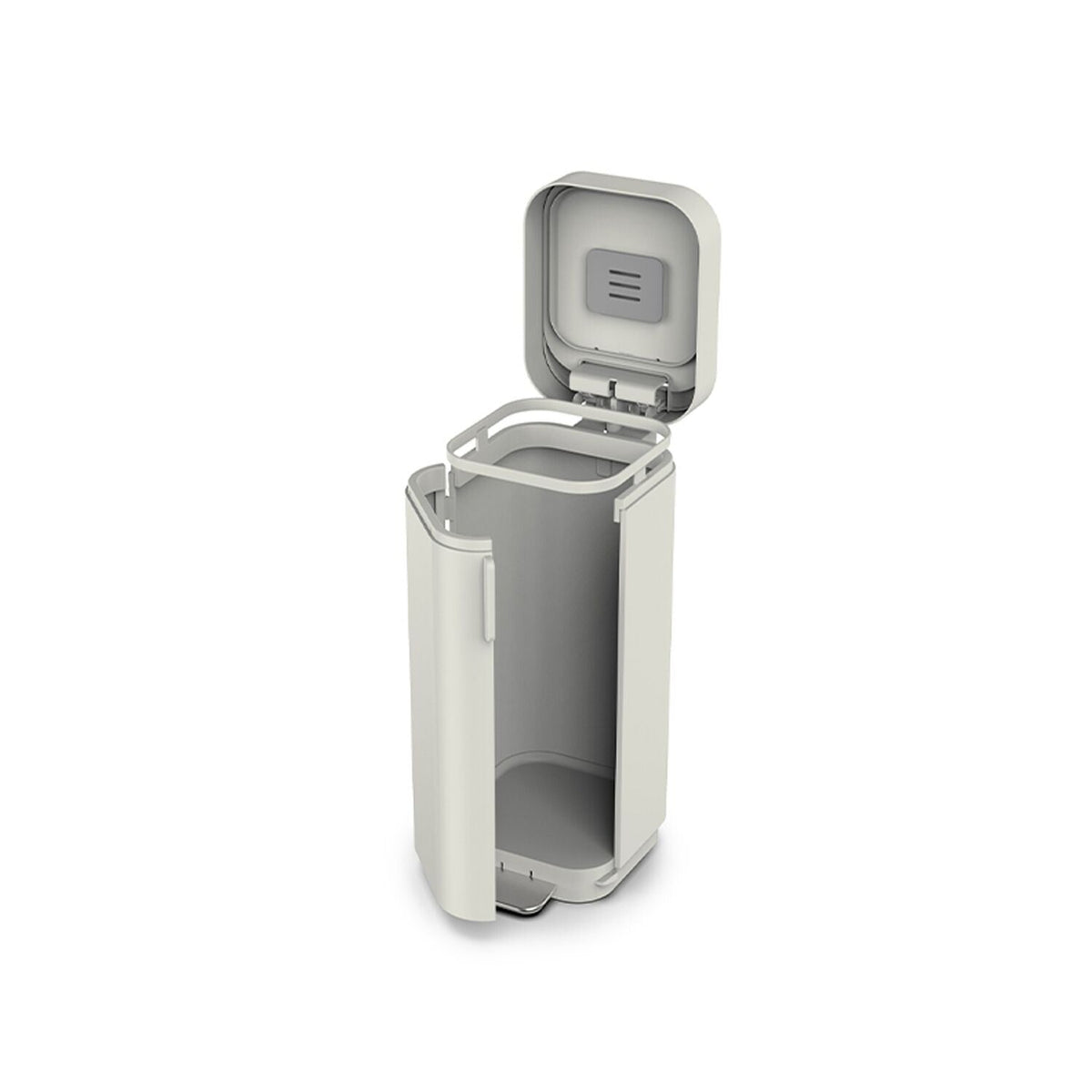 Joseph Joseph Porta Easy-empty Grey Pedal Bin 40L