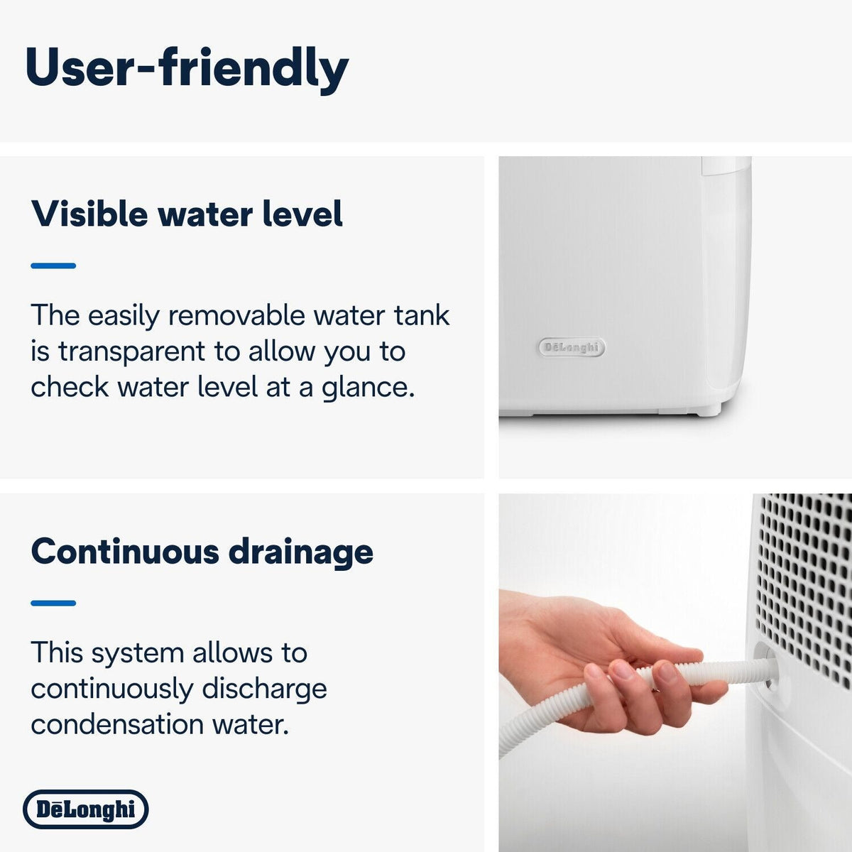 De’Longhi 16L Dehumidifier DEX216SF