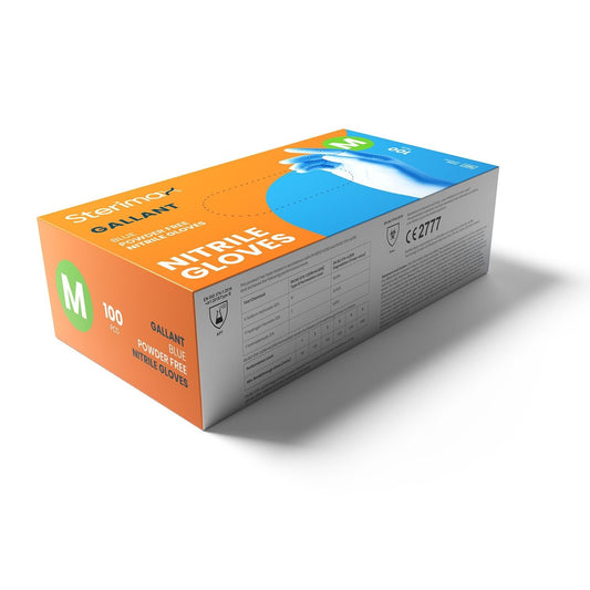 100 Medium Nitrile Gloves