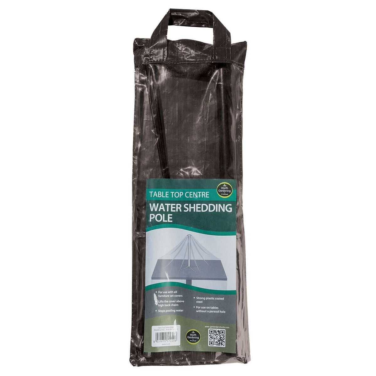 Tabletop Water Shedding Pole