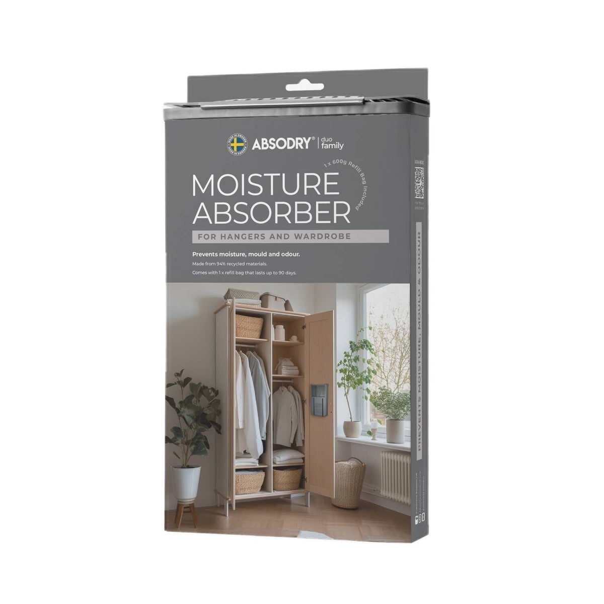 Absodry Moisture Absorber Wardrobe Hanger