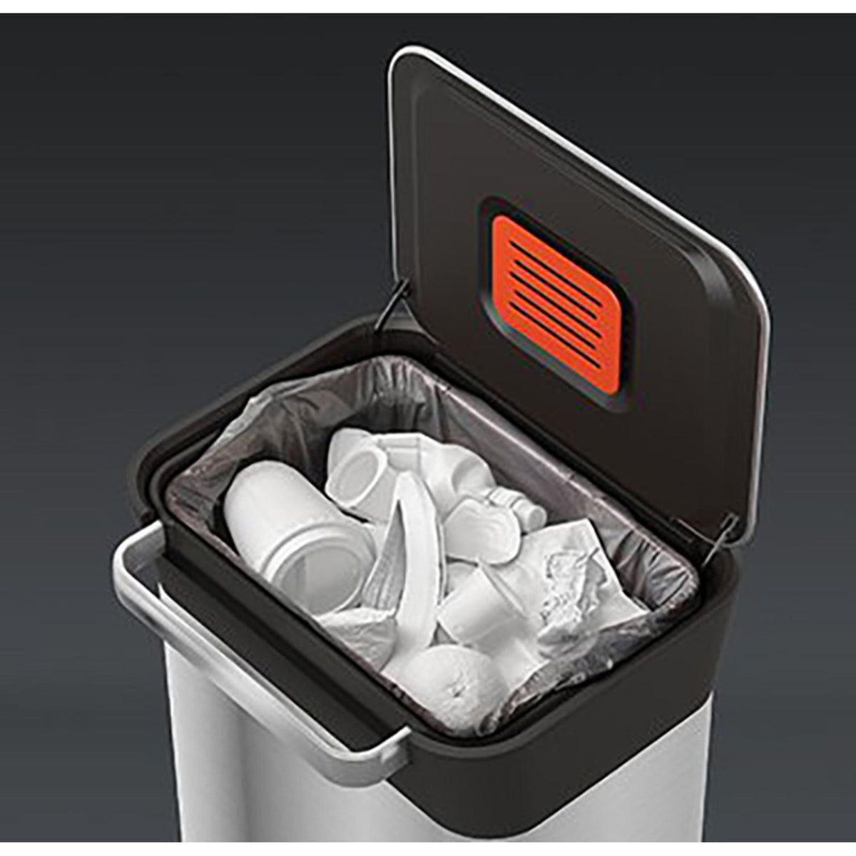 Joseph Joseph Titan Trash Compactor Pedal Bin 30L