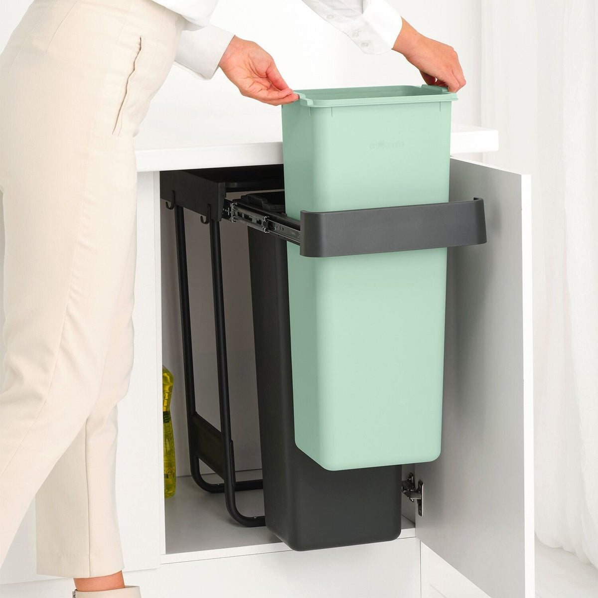 Brabantia Sort & Go Built-In Bin 30 + 30L