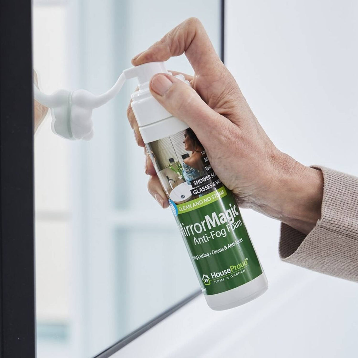 Mirror Magic Anti-Mist Foam 200ml
