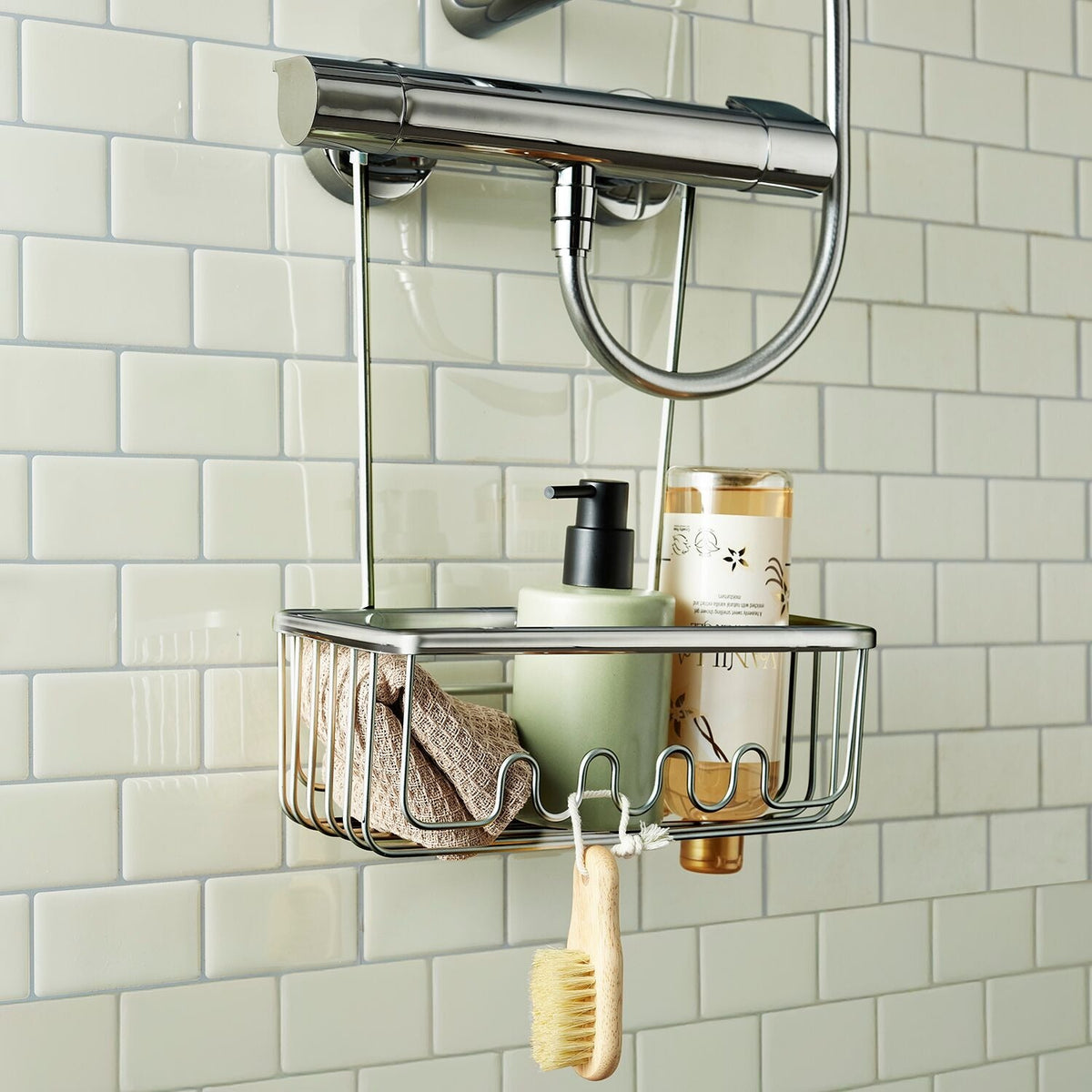 Lakeland Aluminium Hanging Shower Caddy