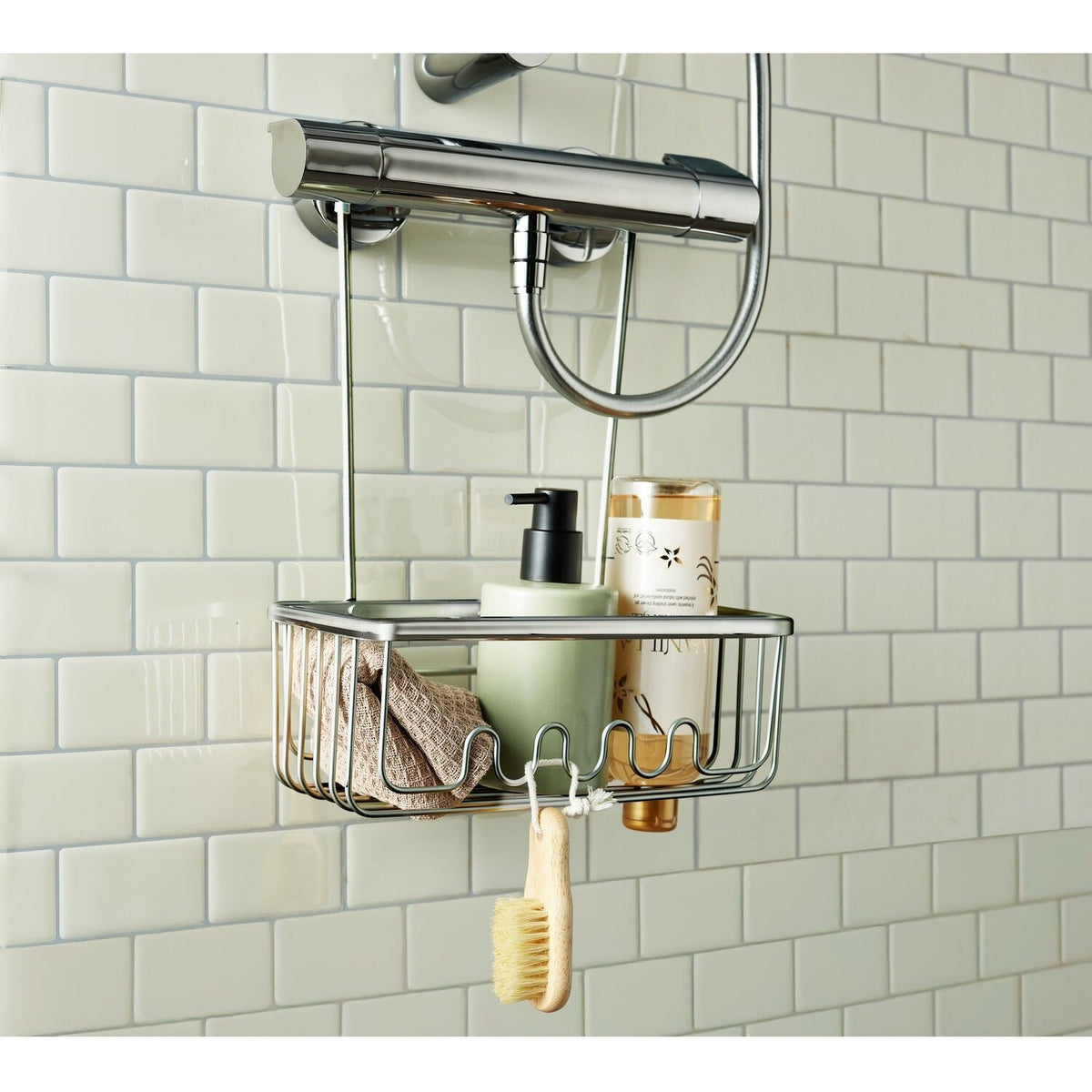 Lakeland Aluminium Hanging Shower Caddy