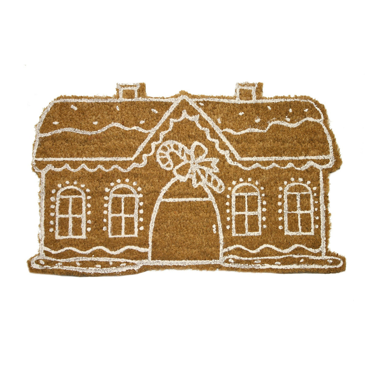 Christmas Gingerbread House Doormat