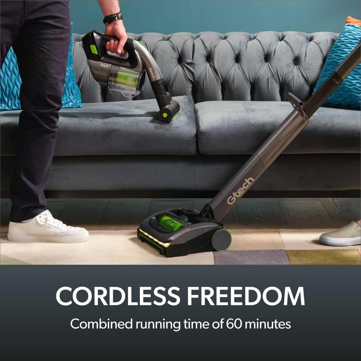 Gtech Duo Cordless Vacuum Cleaner Bundle