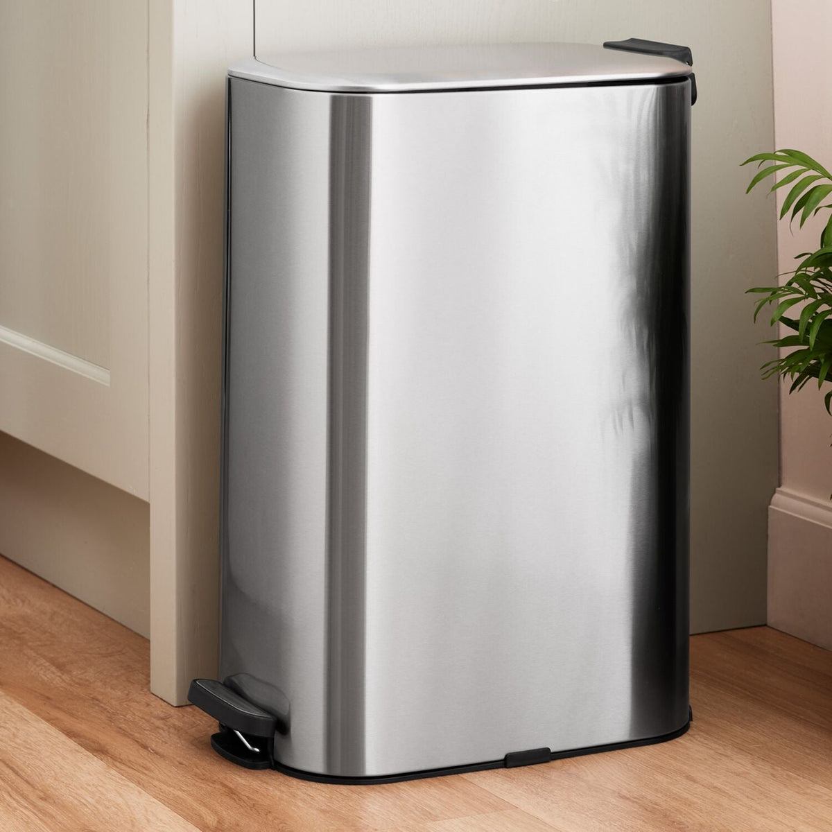 Lakeland 30L Stainless Steel Slim Line Bin