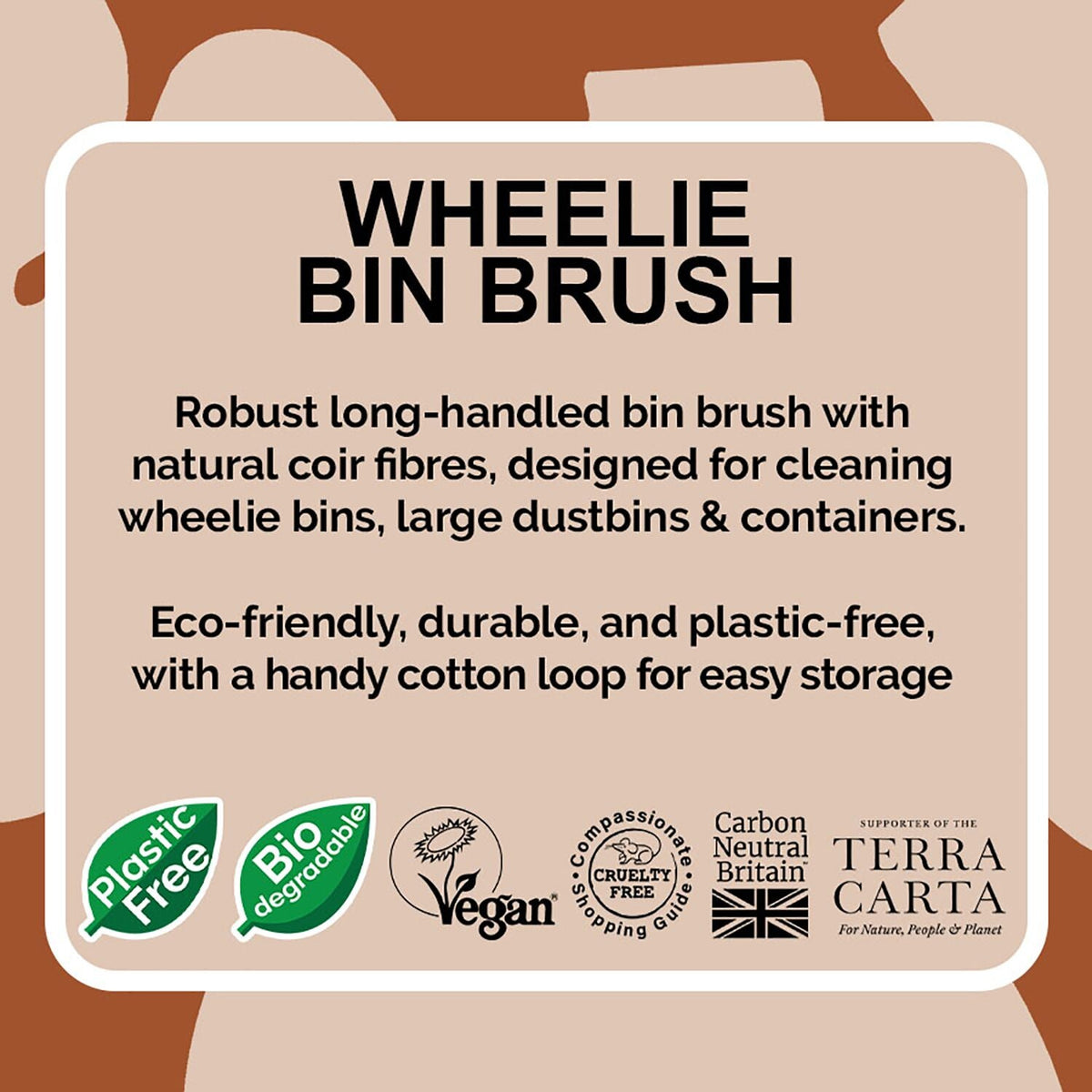 LoofCo Wheelie Bin Brush