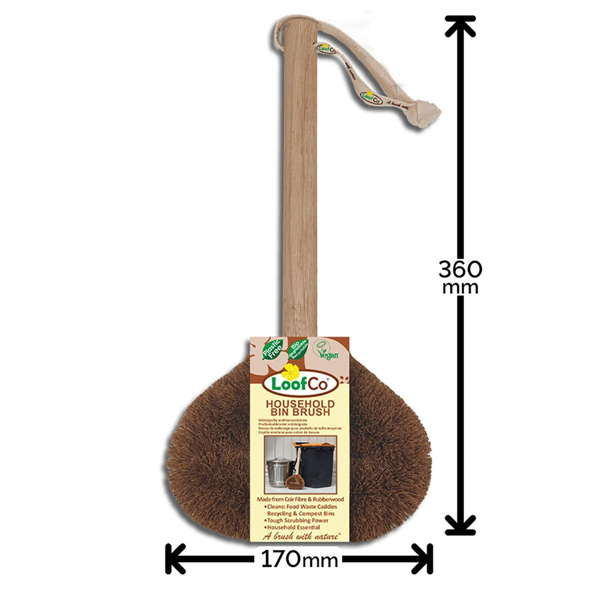 LoofCo Household Bin Brush