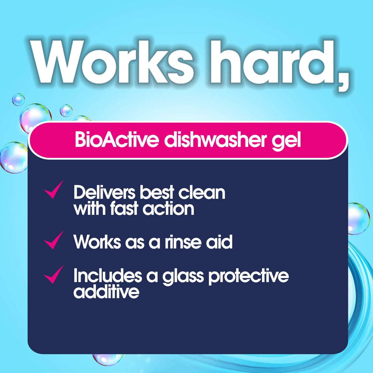 Ecozone BIOActive Dishwasher Gel - 720ml