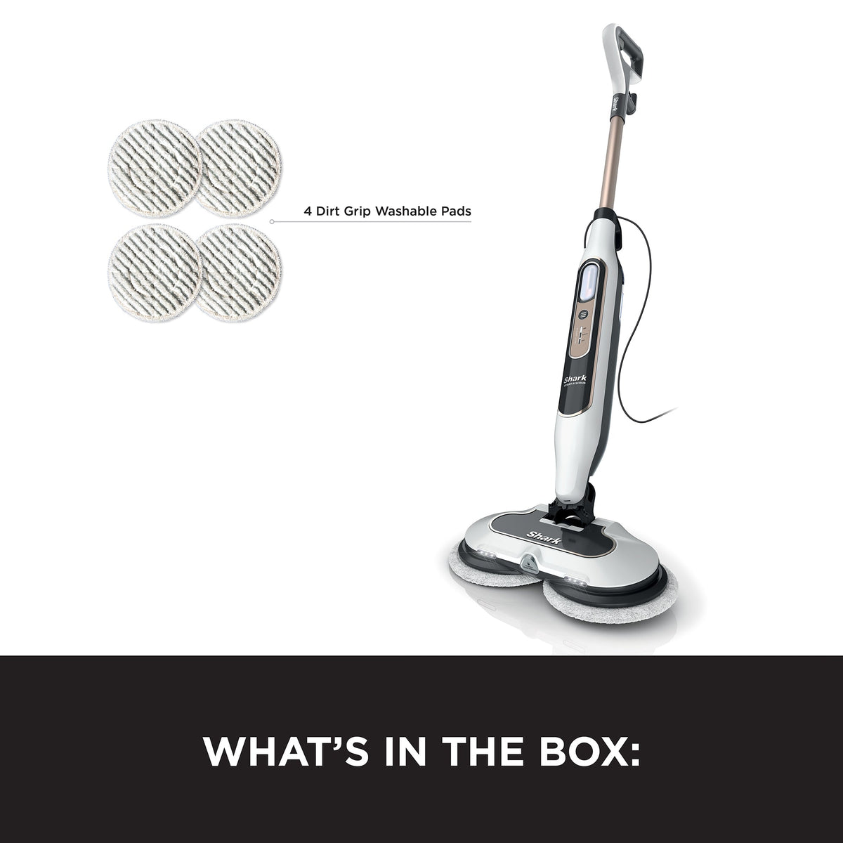 Shark Steam & Scrub Automatic Steam Mop with Steam Blaster S8201UK